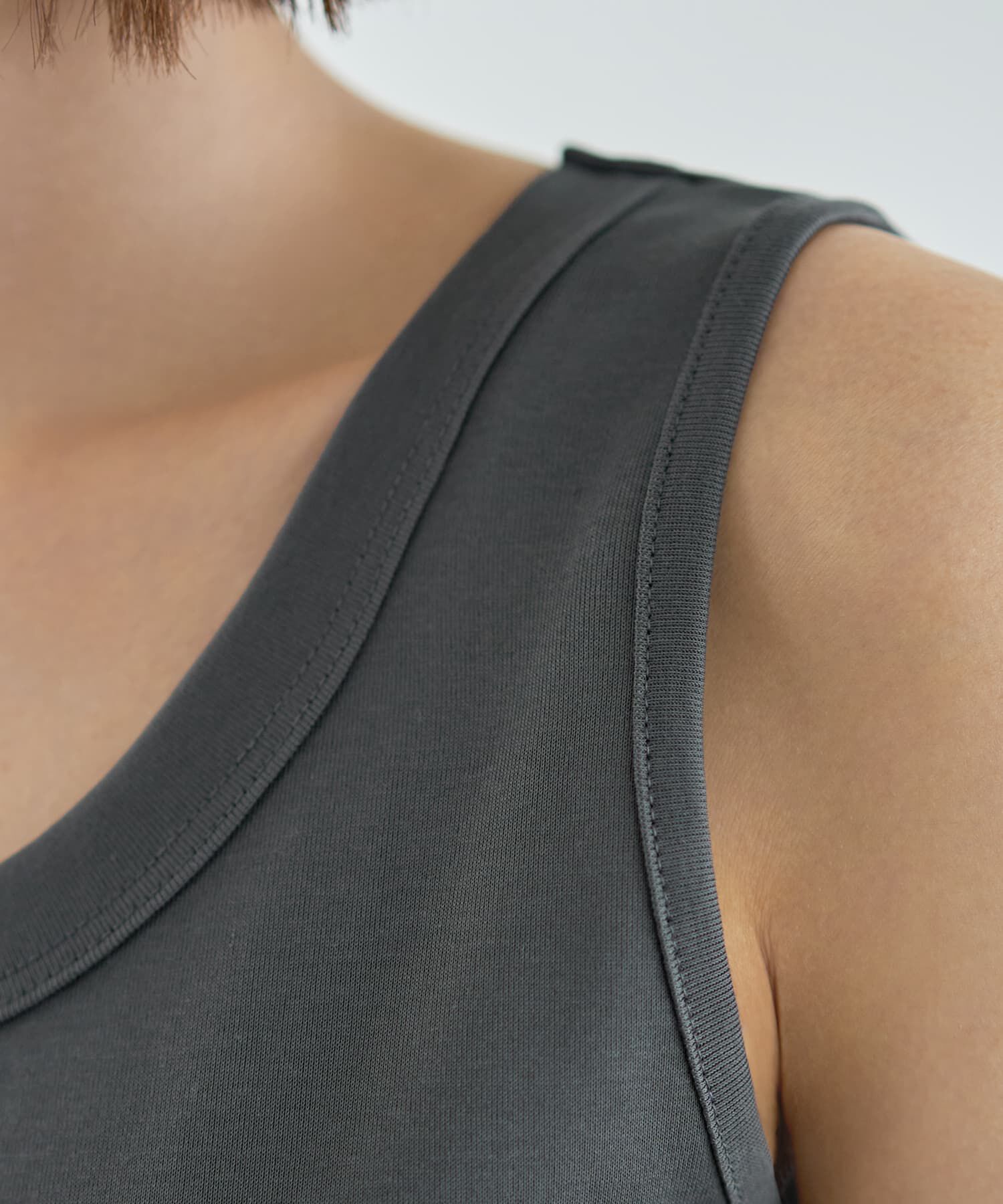 STYLE DELI「【Made in JAPAN】太めバインダーフライスタンクトップ」|タンクトップ|