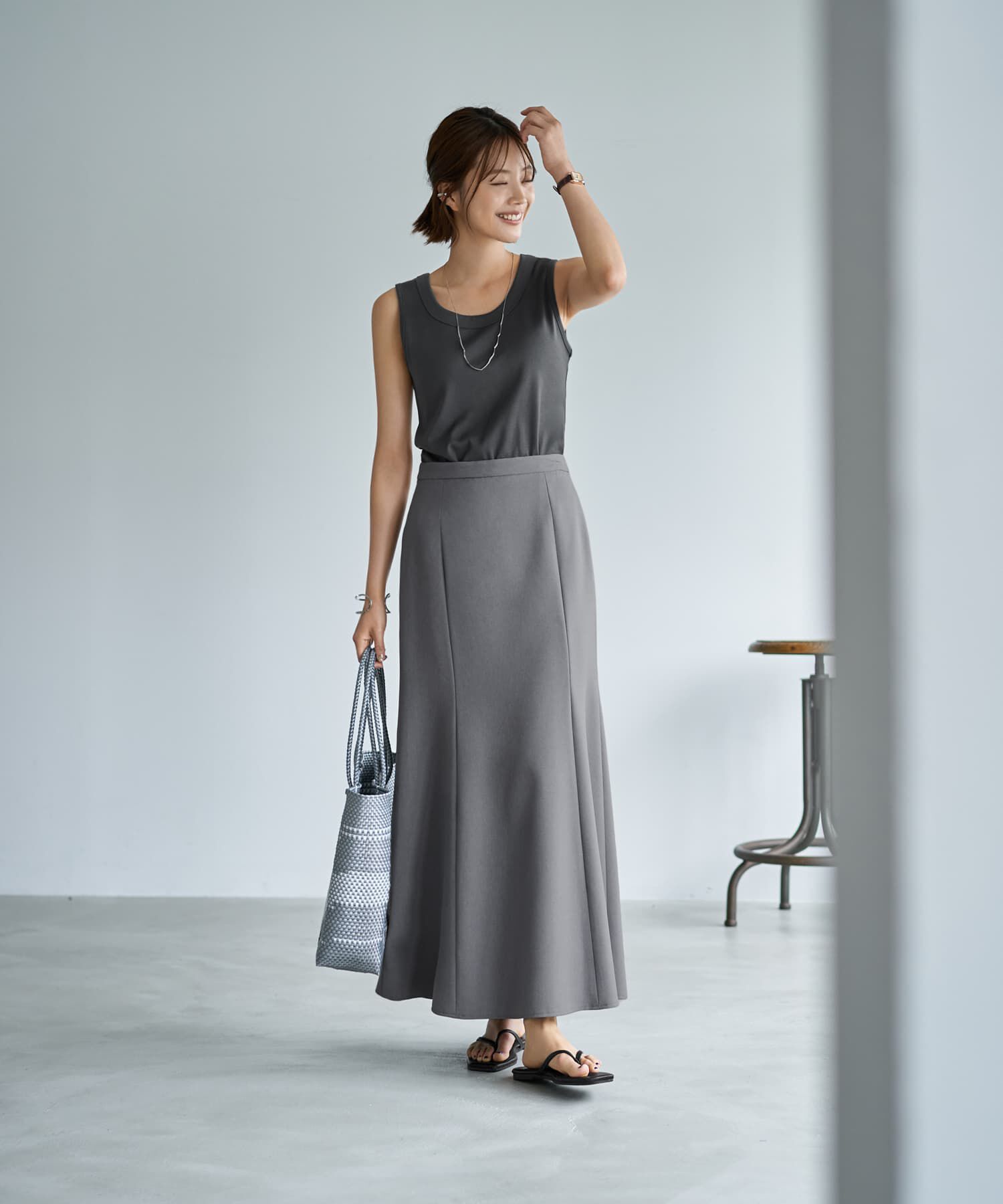 STYLE DELI「【Made in JAPAN】太めバインダーフライスタンクトップ」|タンクトップ|