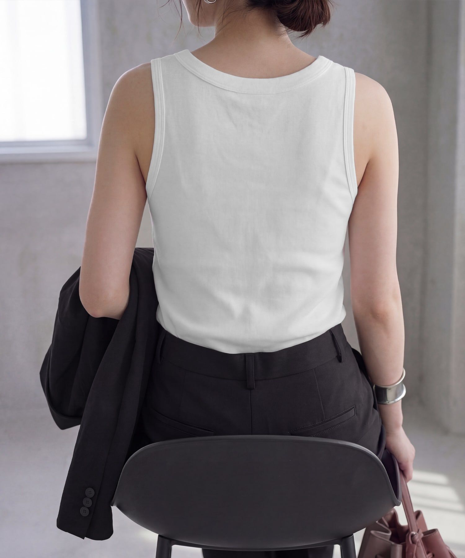 STYLE DELI「【Made in JAPAN】太めバインダーフライスタンクトップ」|タンクトップ|