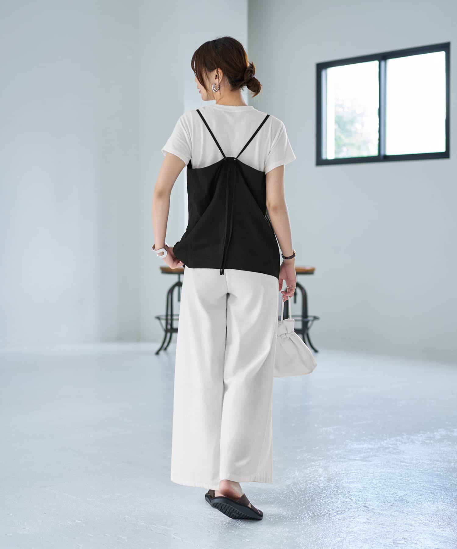 STYLE DELI「キャミ型ダブルベスト」|ベスト・ジレ|