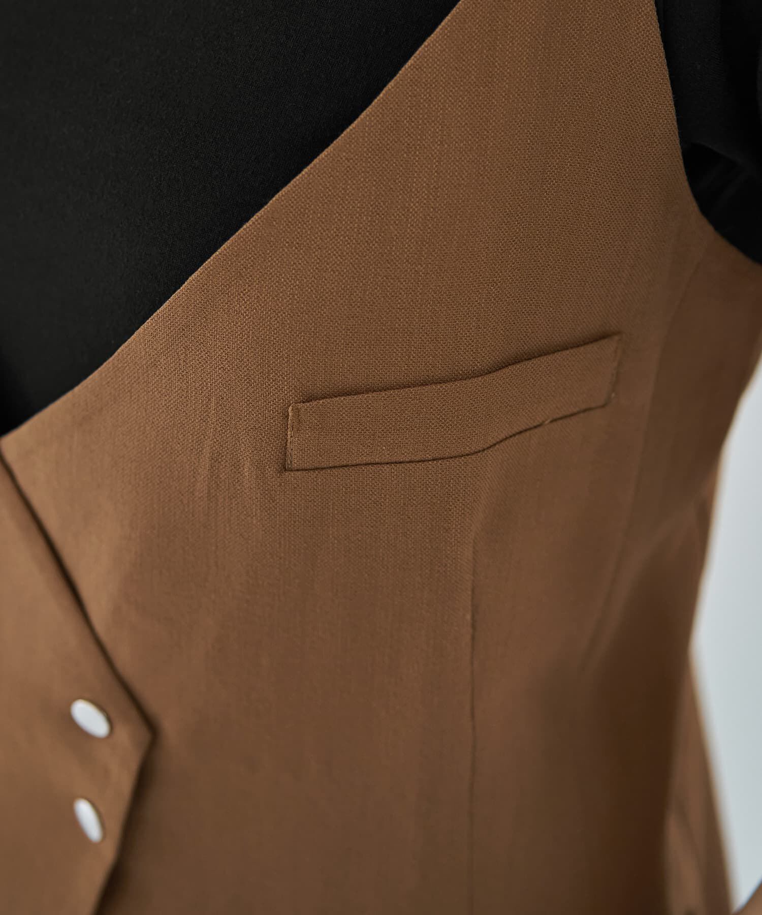 STYLE DELI「キャミ型ダブルベスト」|ベスト・ジレ|