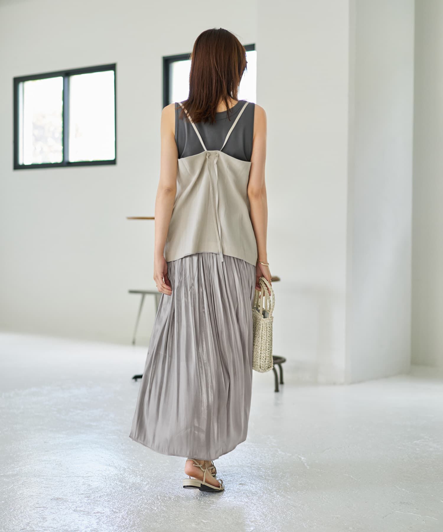 STYLE DELI「キャミ型ダブルベスト」|ベスト・ジレ|