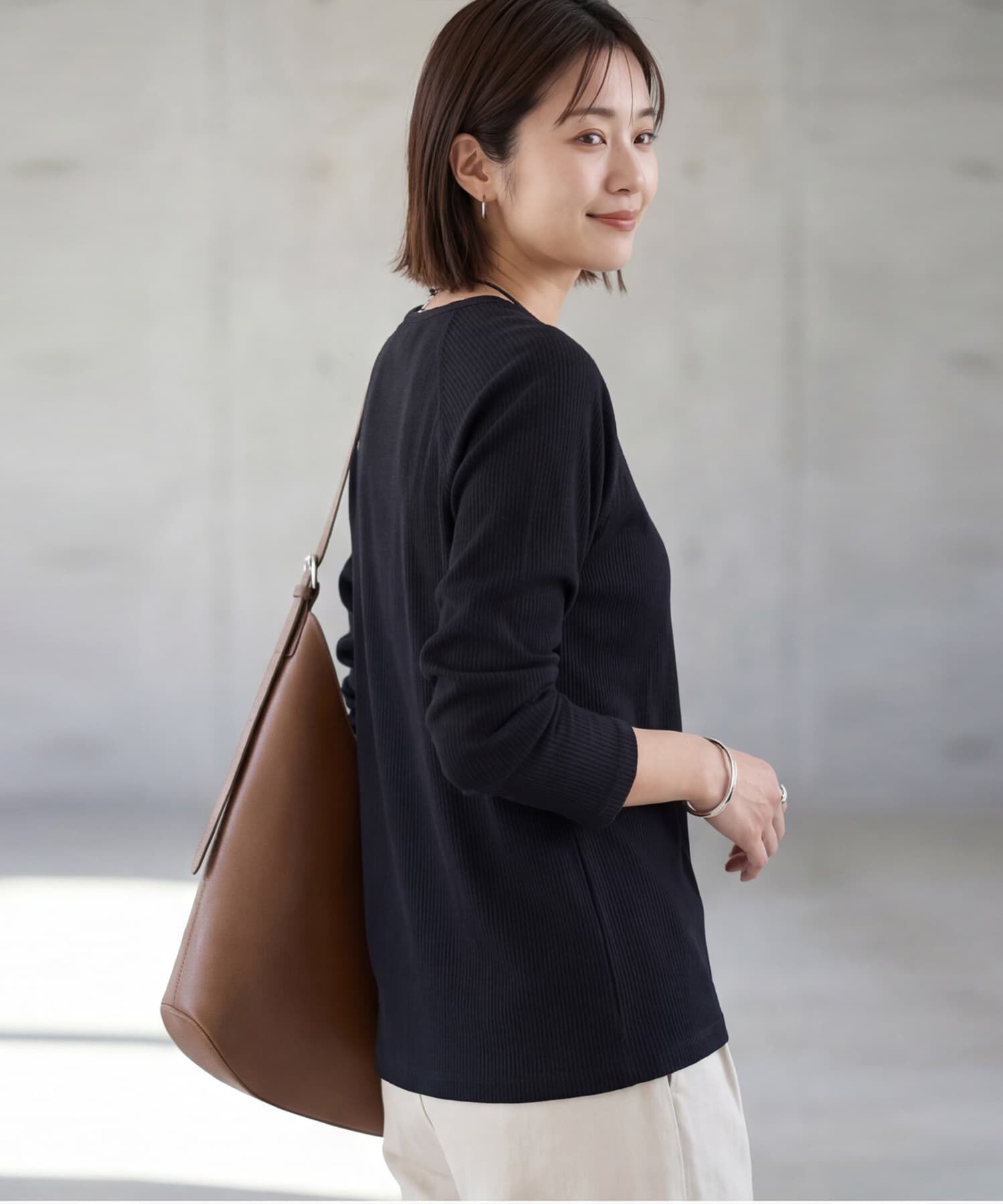 STYLE DELI「LUXEなラグラン長袖Tシャツ」|Tシャツ・カットソー|