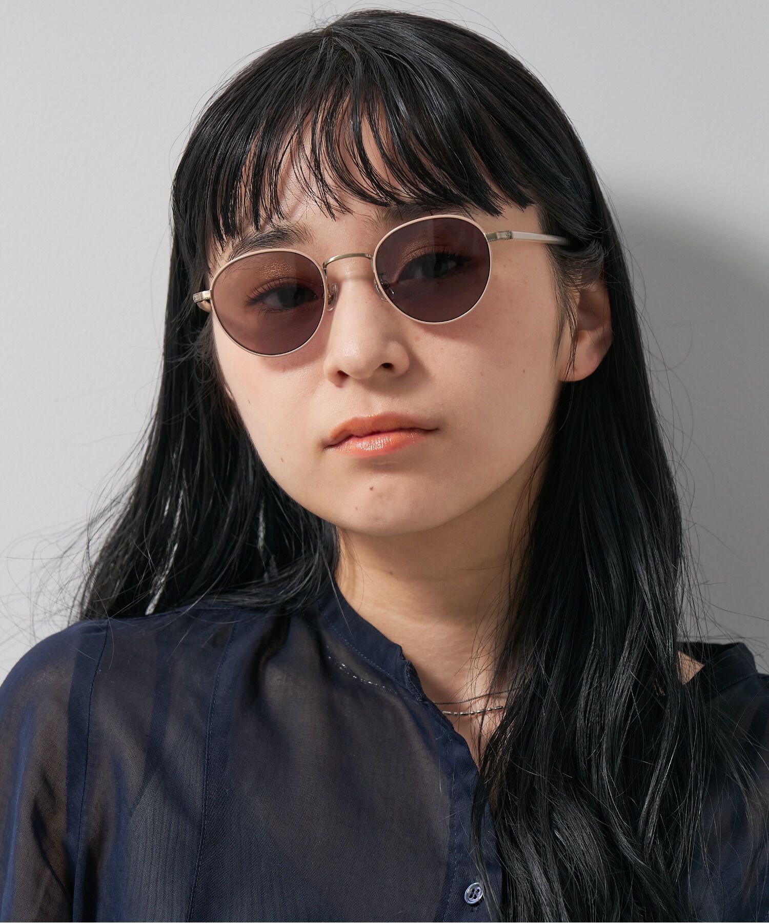  「Zoff｜UNITED ARROWS ボストン型 サングラス メタルフレーム【WEB限定】」|サングラス|