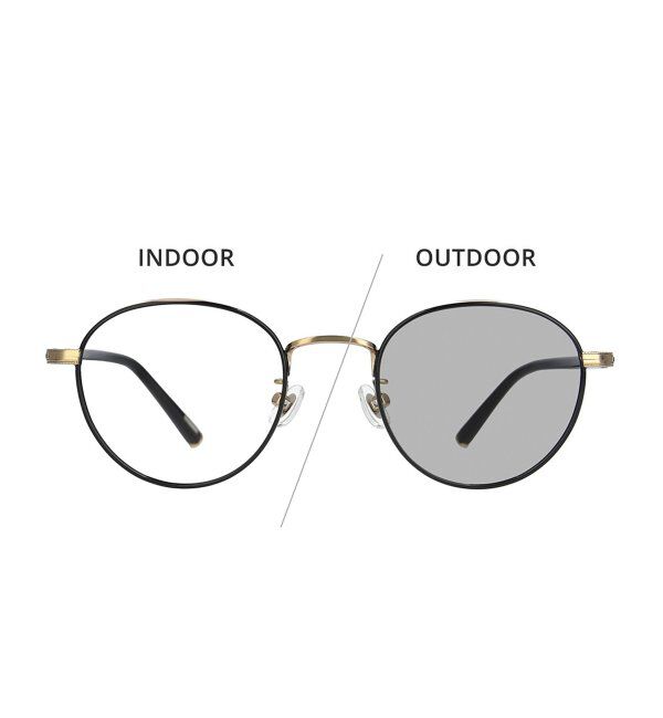  「Zoff｜UNITED ARROWS ボストン型 サングラス メタルフレーム【WEB限定】」|サングラス|