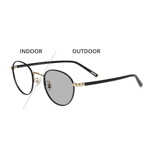  「Zoff｜UNITED ARROWS ボストン型 サングラス メタルフレーム【WEB限定】」|サングラス|