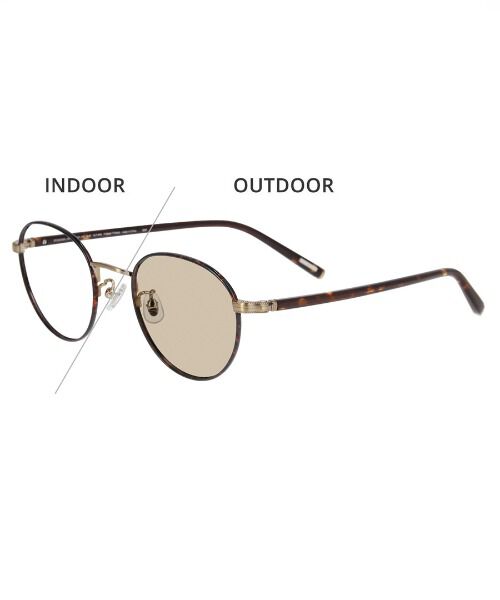  「Zoff｜UNITED ARROWS ボストン型 サングラス メタルフレーム【WEB限定】」|サングラス|