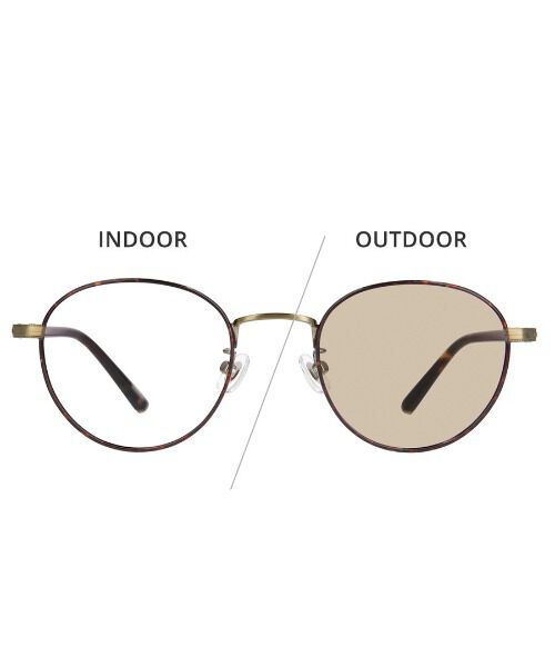  「Zoff｜UNITED ARROWS ボストン型 サングラス メタルフレーム【WEB限定】」|サングラス|