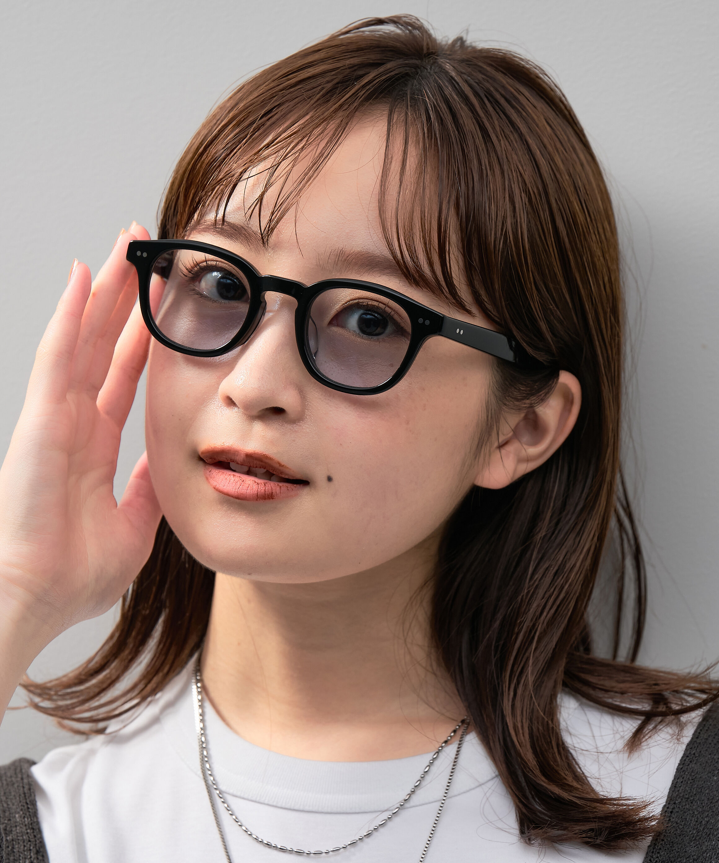  「【WEB限定】ウェリントン型 サングラス  ※一部レンズの色が変わる調光サングラス 紫外線対策」|サングラス|