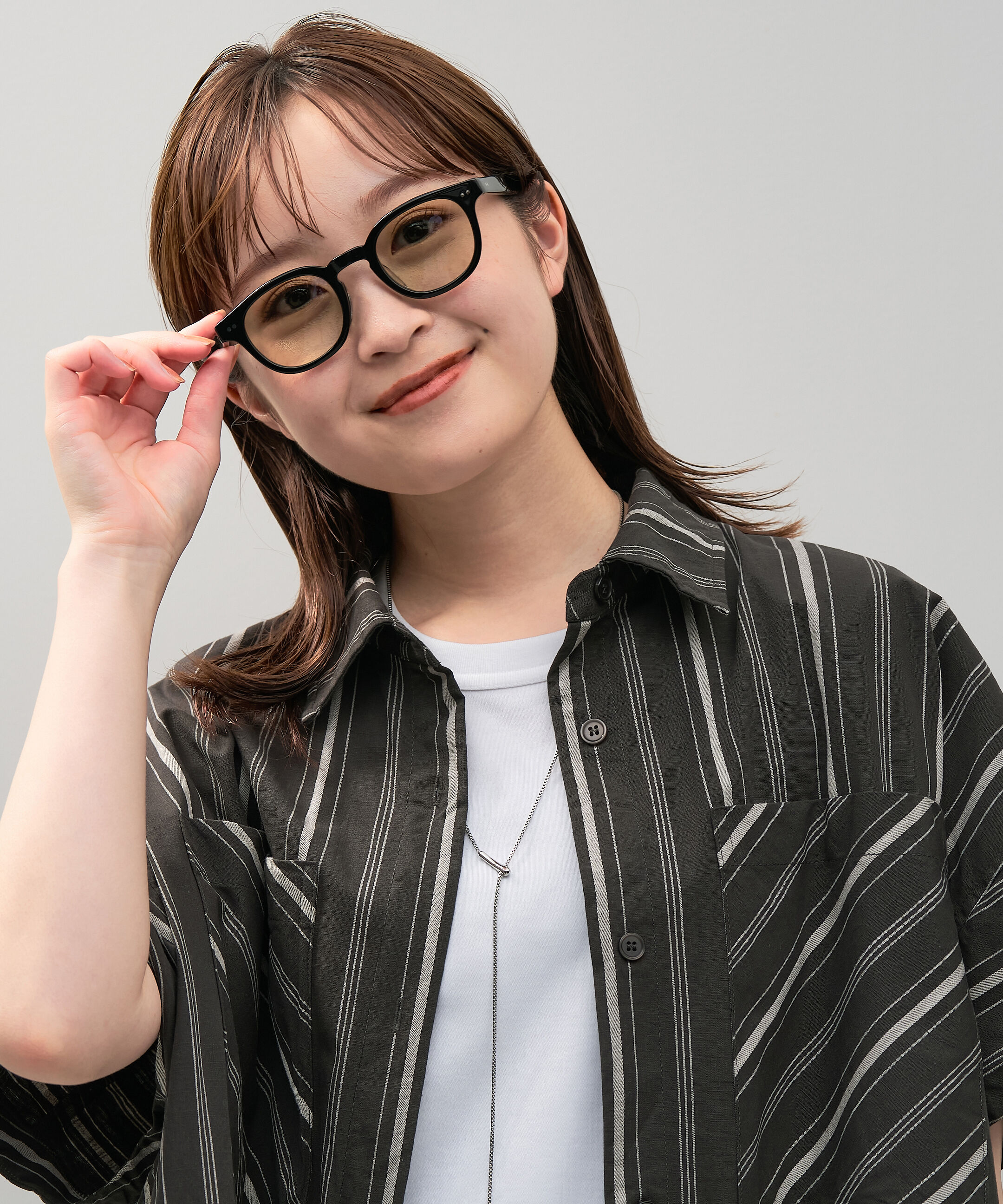  「【WEB限定】ウェリントン型 サングラス  ※一部レンズの色が変わる調光サングラス 紫外線対策」|サングラス|