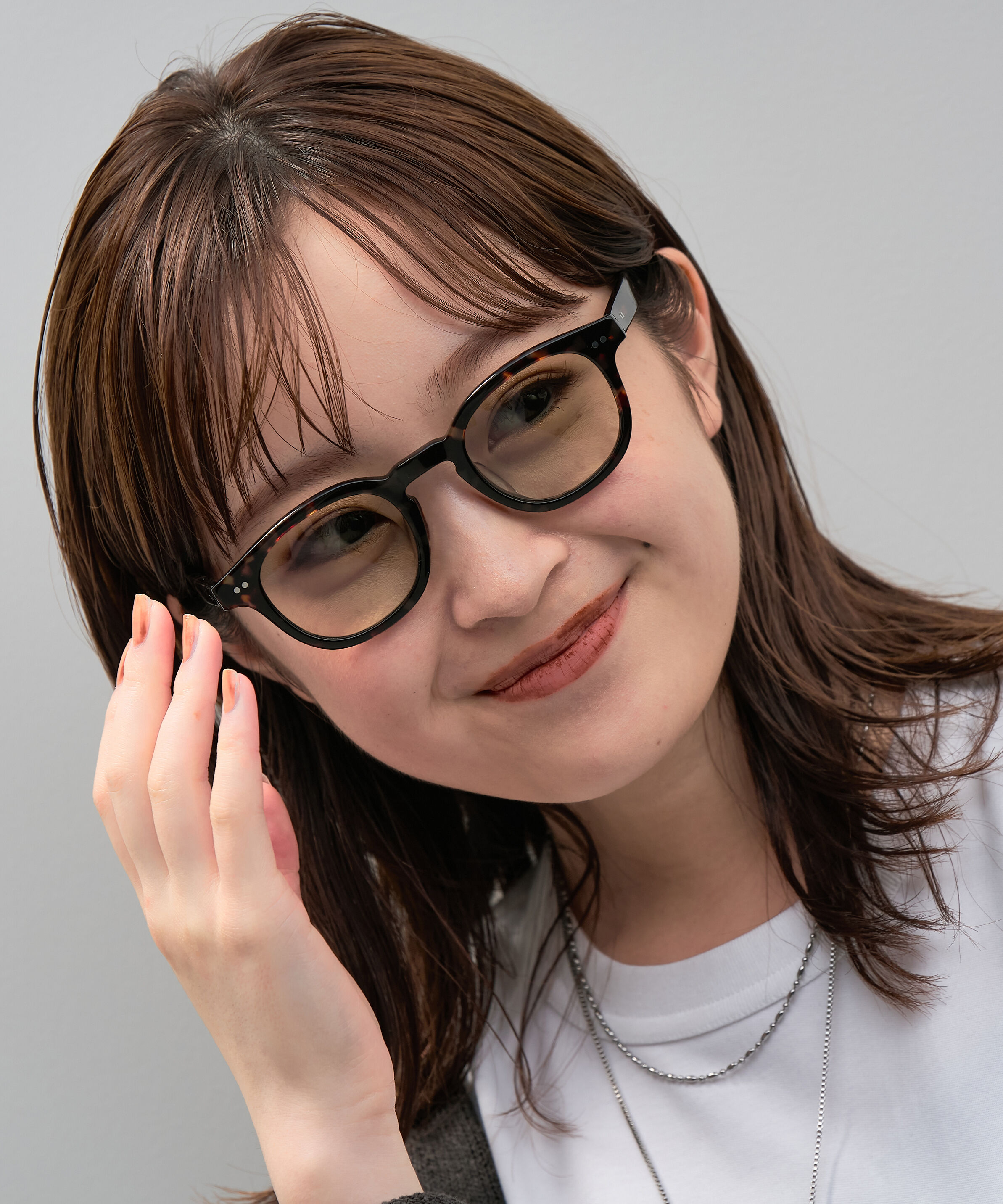  「【WEB限定】ウェリントン型 サングラス  ※一部レンズの色が変わる調光サングラス 紫外線対策」|サングラス|