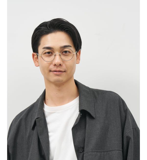  「[中顔面短縮みえメガネ]Zoff｜メガネ｜メタルフレーム 伊達・度付き｜FASHION METAL レンズ交換券付」|メガネ|