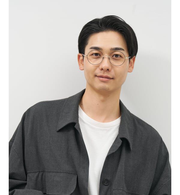  「[中顔面短縮みえメガネ]Zoff｜メガネ｜メタルフレーム 伊達・度付き｜FASHION METAL レンズ交換券付」|メガネ|