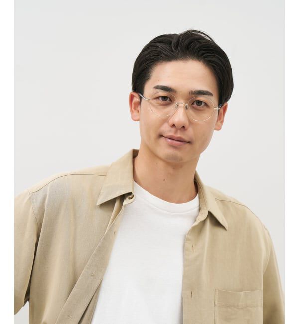  「[中顔面短縮みえメガネ]Zoff｜メガネ｜メタルフレーム 伊達・度付き｜FASHION METAL レンズ交換券付」|メガネ|