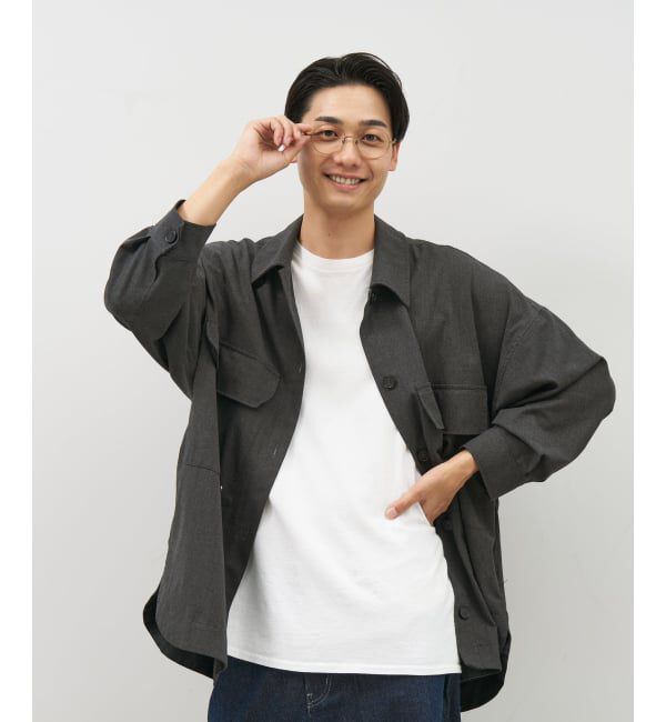  「[中顔面短縮みえメガネ]Zoff｜メガネ｜メタルフレーム 伊達・度付き｜FASHION METAL レンズ交換券付」|メガネ|