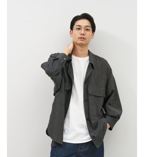  「[中顔面短縮みえメガネ]Zoff｜メガネ｜メタルフレーム 伊達・度付き｜FASHION METAL レンズ交換券付」|メガネ|