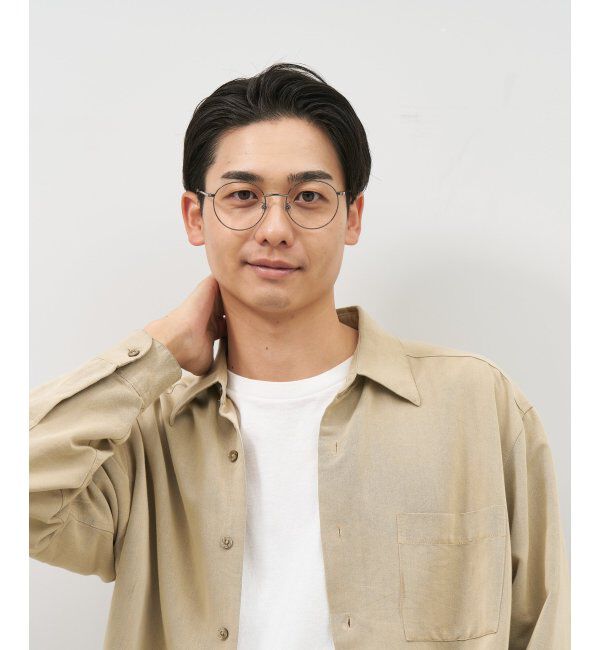  「[中顔面短縮みえメガネ]Zoff｜メガネ｜メタルフレーム 伊達・度付き｜FASHION METAL レンズ交換券付」|メガネ|