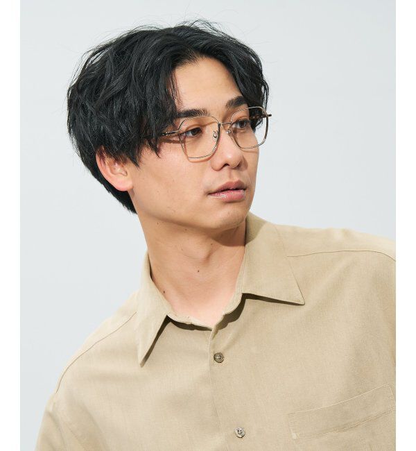  「ウエリントン型メガネ｜読書 レディース 女性用 大人可愛い 大理石｜Zoff｜CHIC レンズ交換券付」|メガネ|