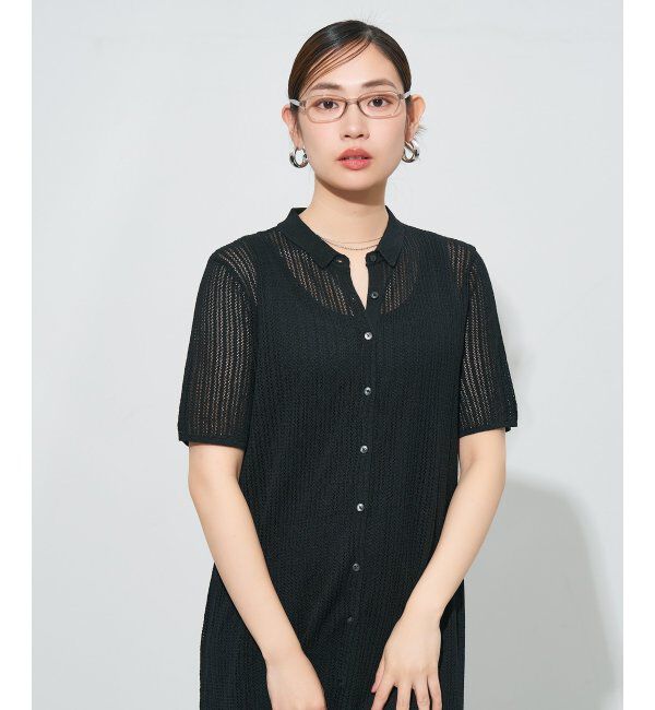  「スクエア型 メガネ | 大人可愛い 伊達メガネ レディース レンズ交換券付」|メガネ|