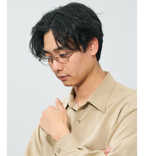  「スクエア型 メガネ | 大人可愛い 伊達メガネ レディース レンズ交換券付」|メガネ|