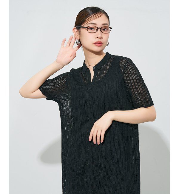  「スクエア型 メガネ | 大人可愛い 伊達メガネ レディース レンズ交換券付」|メガネ|