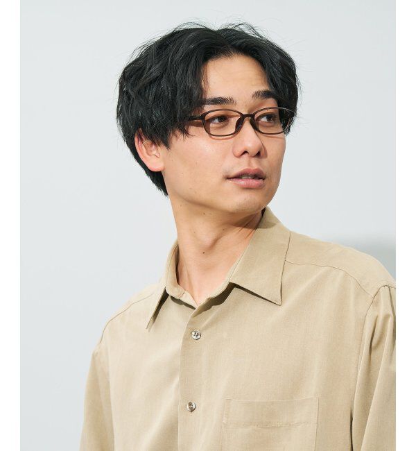  「スクエア型 メガネ | 大人可愛い 伊達メガネ レディース レンズ交換券付」|メガネ|