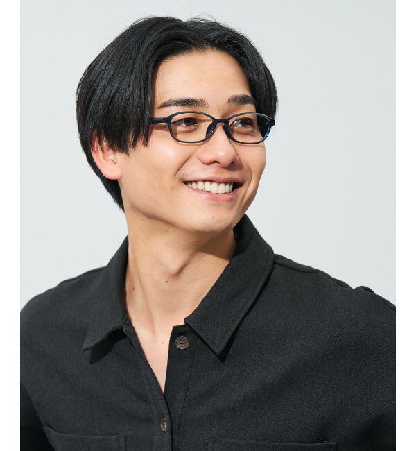  「スクエア型 メガネ | 大人可愛い 伊達メガネ レディース レンズ交換券付」|メガネ|