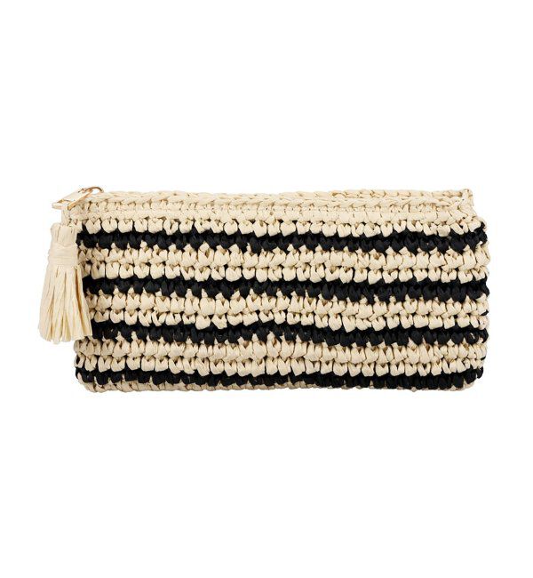  「メガネ・サングラス ケース【ペーパーヤーン素材】 化粧ポーチ｜可愛い ギフト｜Zoff 」|サングラス|ベージュ1