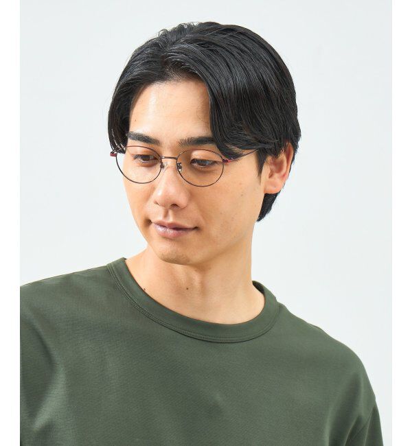  「ボストン型 メガネ 軽量｜メタルフレーム｜伊達メガネ 度付きメガネ｜大人可愛い｜Zoff｜ レンズ交換券付」|メガネ|