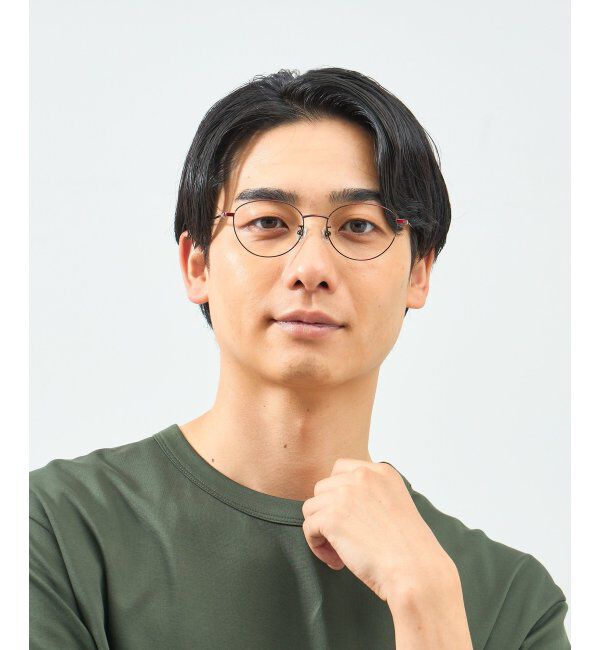  「ボストン型 メガネ 軽量｜メタルフレーム｜伊達メガネ 度付きメガネ｜大人可愛い｜Zoff｜ レンズ交換券付」|メガネ|