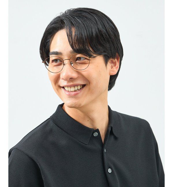  「ボストン型 メガネ 軽量｜メタルフレーム｜伊達メガネ 度付きメガネ｜大人可愛い｜Zoff｜ レンズ交換券付」|メガネ|