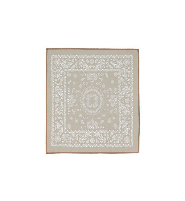  「メガネ・サングラス拭き | チェック ドット 水玉 無地 ペイズリー｜ 眼鏡クロス スマホ拭き ギフト Zoff 」|サングラス|ベージュ1