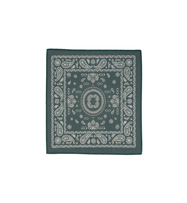  「メガネ・サングラス拭き | チェック ドット 水玉 無地 ペイズリー｜ 眼鏡クロス スマホ拭き ギフト Zoff 」|サングラス|グリーン1