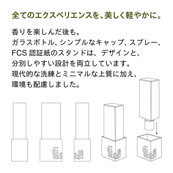 athletia「オードパルファン LOST IN THE CROWD」|香水・フレグランス|