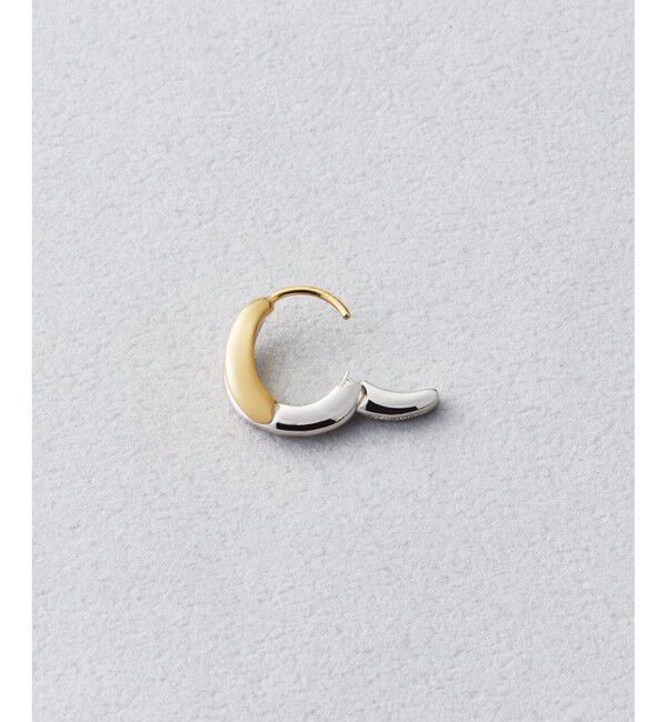 Jouete「[スナップピアス] ダブルライン コンビカラー」|ピアス|