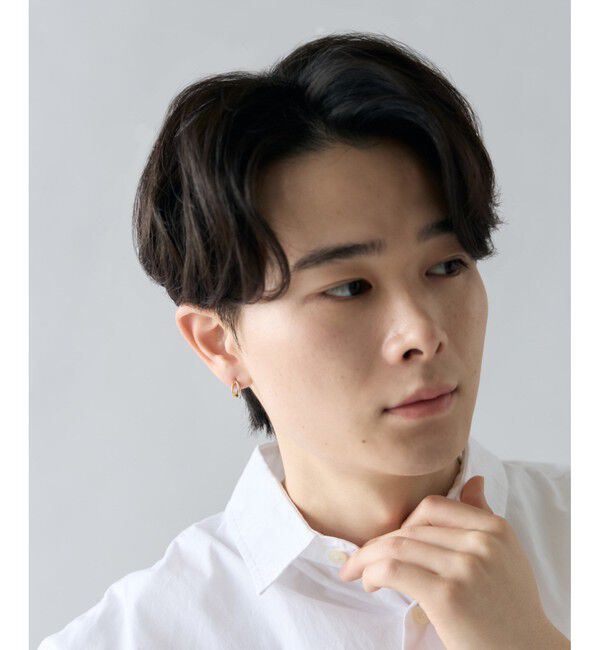 Jouete「[スナップピアス] ダブルライン コンビカラー」|ピアス|