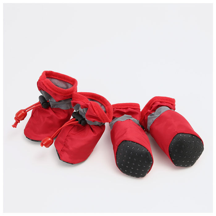 BACKYARD FAMILY「犬 靴 履かせやすい 通販 ドッグシューズ 犬用 シューズ 足 脚 カバー 滑り止め 履き口 足口」|その他|