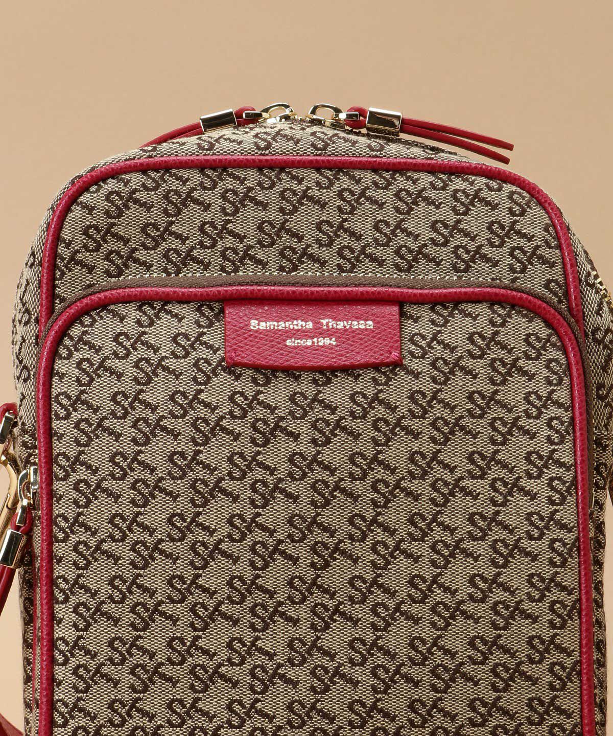 Samantha Thavasa「ST Jacquard サック デ プール」|ショルダー・メッセンジャー|