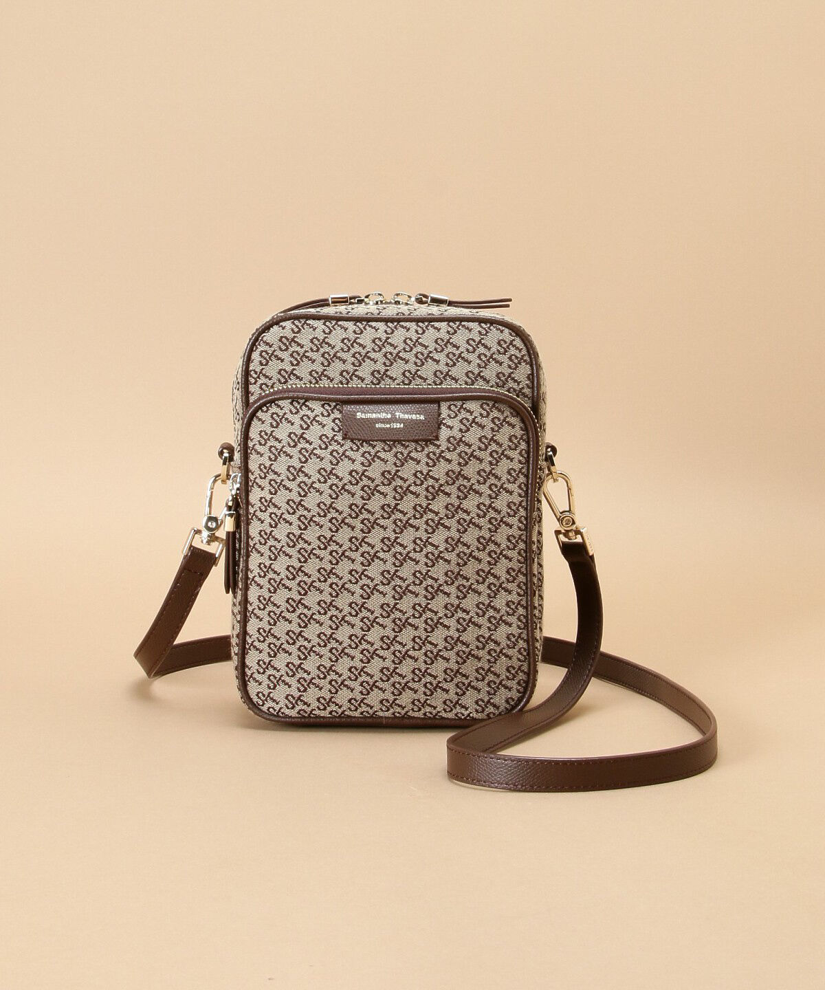 Samantha Thavasa「ST Jacquard サック デ プール」|ショルダー・メッセンジャー|