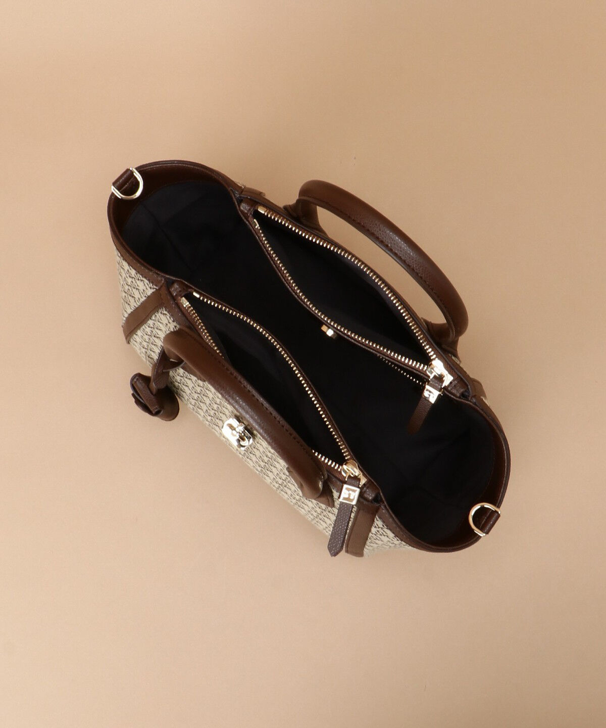 Samantha Thavasa「ST Jacquard サマンサアゼル」|ハンドバッグ|