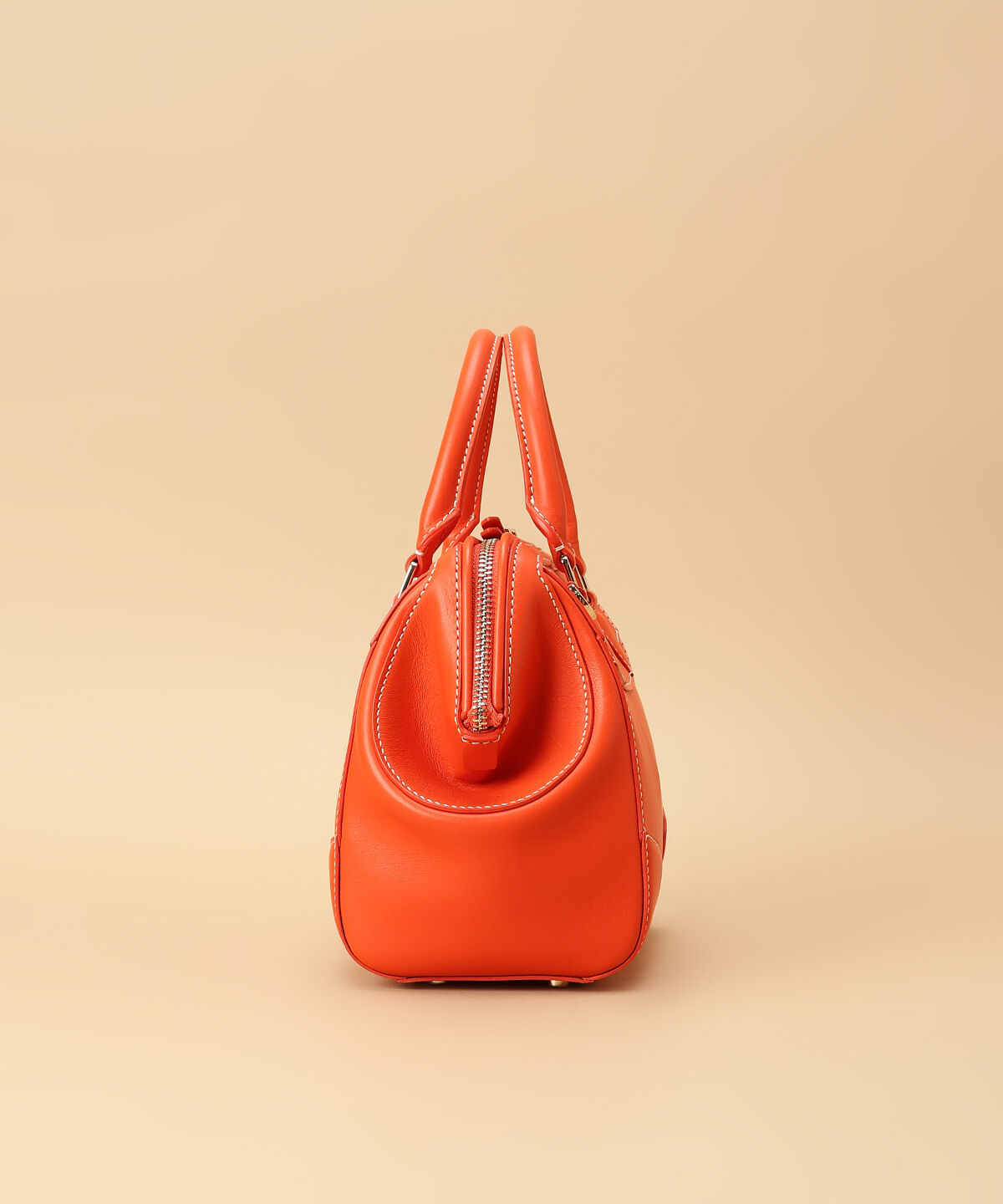 Samantha Thavasa「イタリアンカーフレザー ボストンバッグ 大サイズ」|ハンドバッグ|