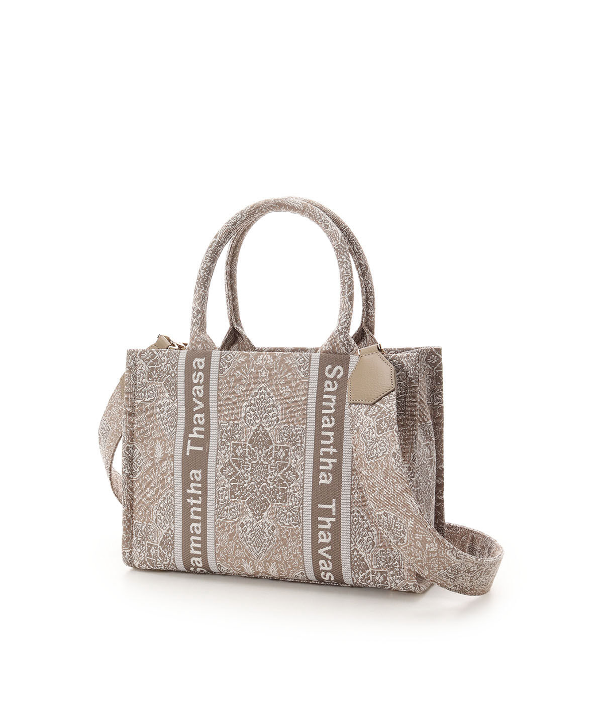 Samantha Thavasa「エキゾチックモチーフジャガードハンドバッグ」|ハンドバッグ|