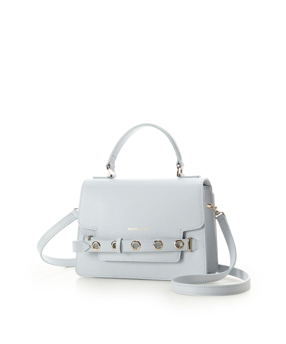 Samantha Thavasa「ベルトデザインフラップワンハンドルバッグ」|ハンドバッグ|