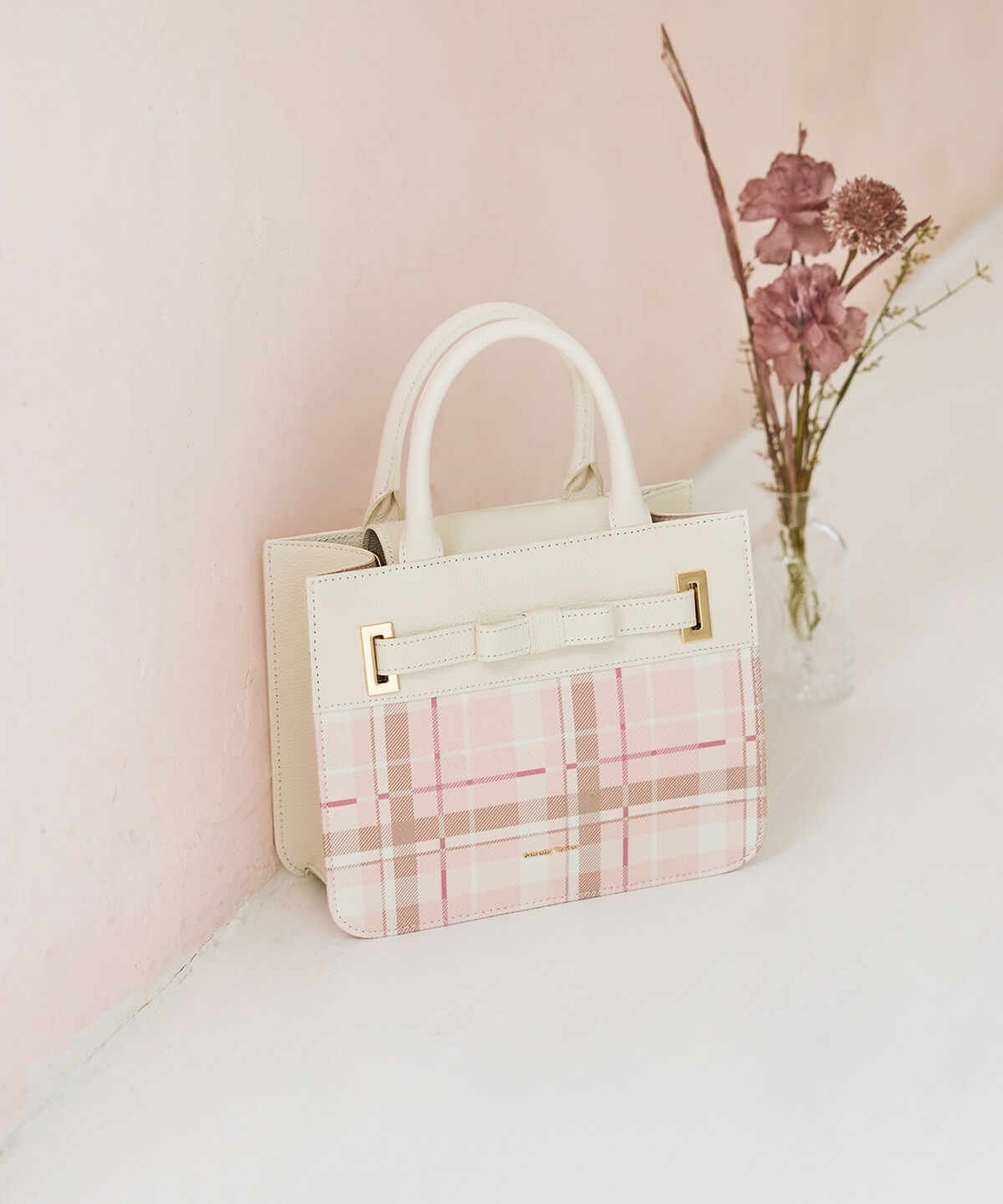 Samantha Thavasa「チェック柄エムシュシュⅢ トートバッグ」|トートバッグ|