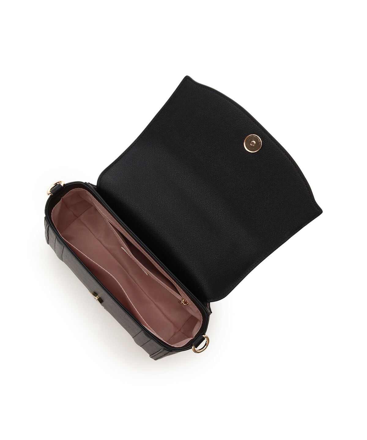 Samantha Vega「バイカラーアクセントリボンショルダーバッグ」|ショルダー・メッセンジャー|