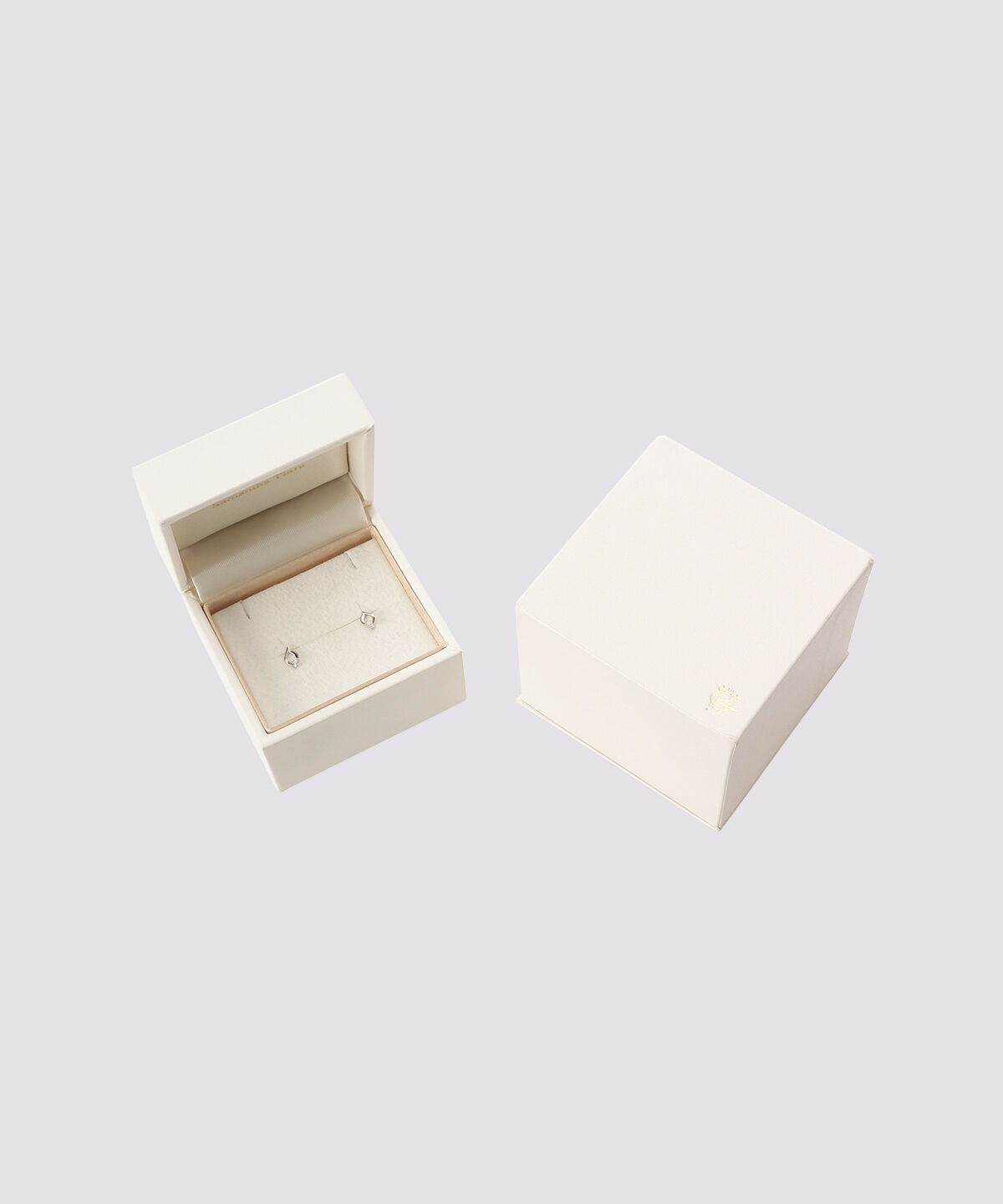 newme by Samantha Thavasa「K10 WG ダイヤモンド ドロップピアス」|ピアス|