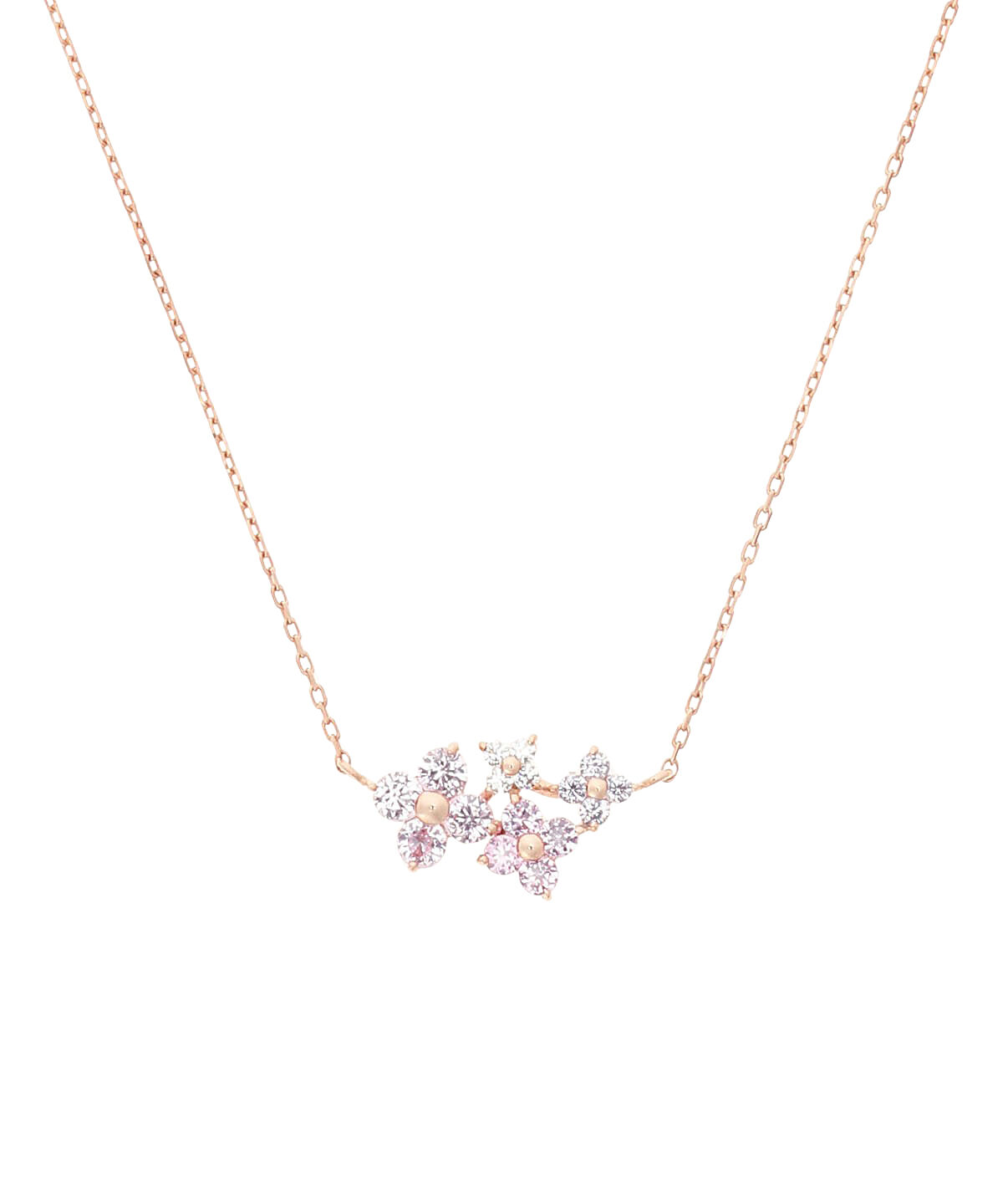 Samantha Tiara「フラワーモチーフバンド　グラデーション ネックレス」|ネックレス|