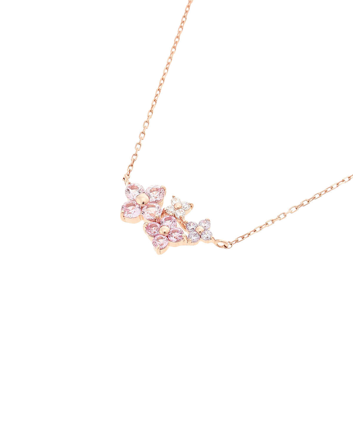 Samantha Tiara「フラワーモチーフバンド　グラデーション ネックレス」|ネックレス|