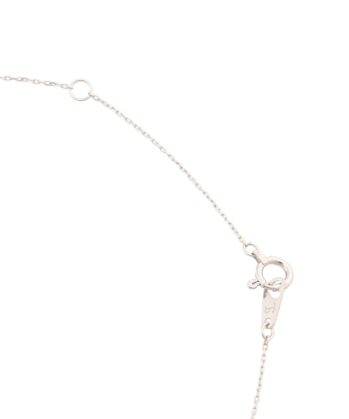 Samantha Tiara「K10 WG アクアマリンリボンネックレス≪3月 誕生石≫」|ネックレス|