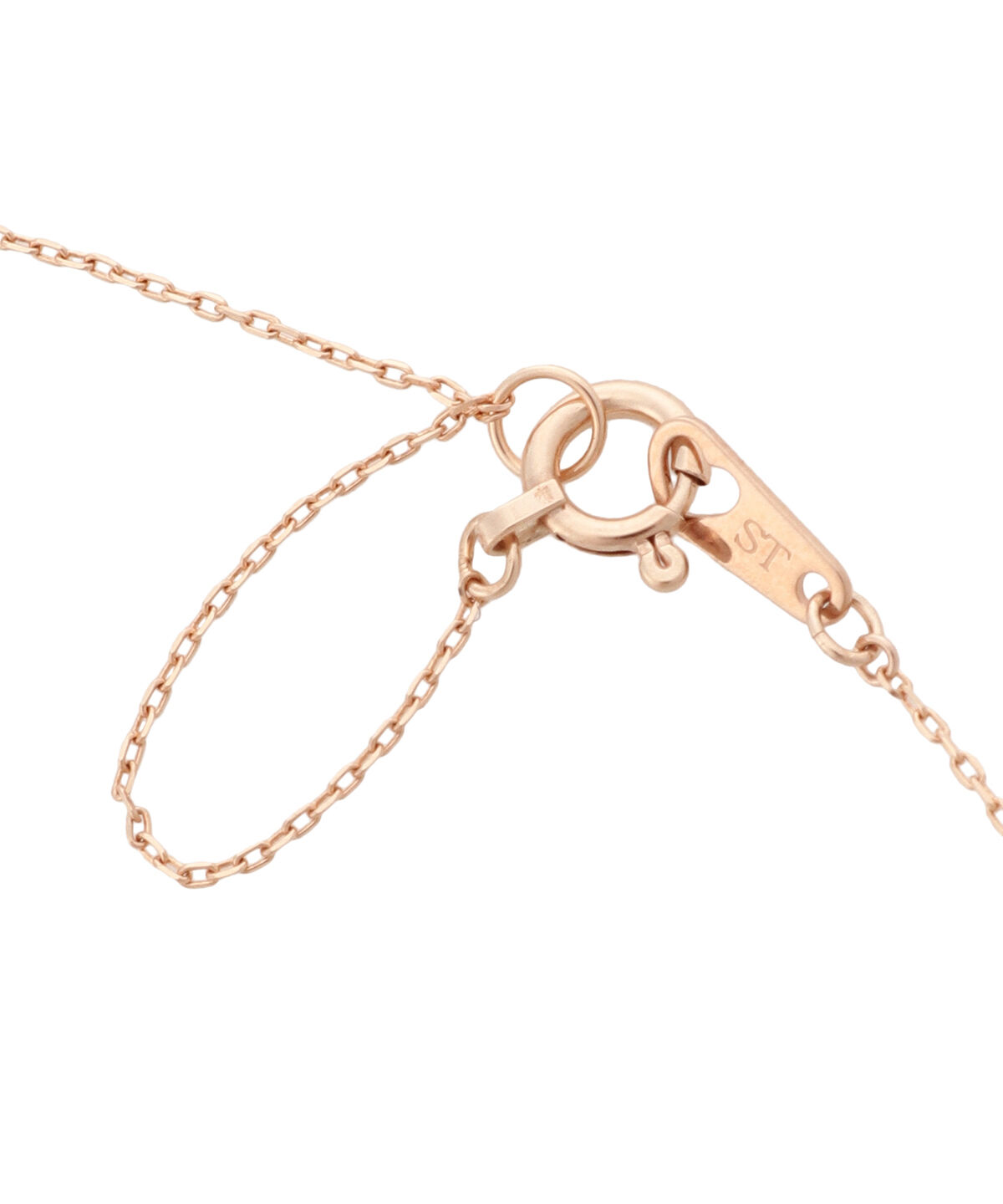 Samantha Tiara「K10 PG リボンモチーフネックレス≪7月 誕生石≫」|ネックレス|